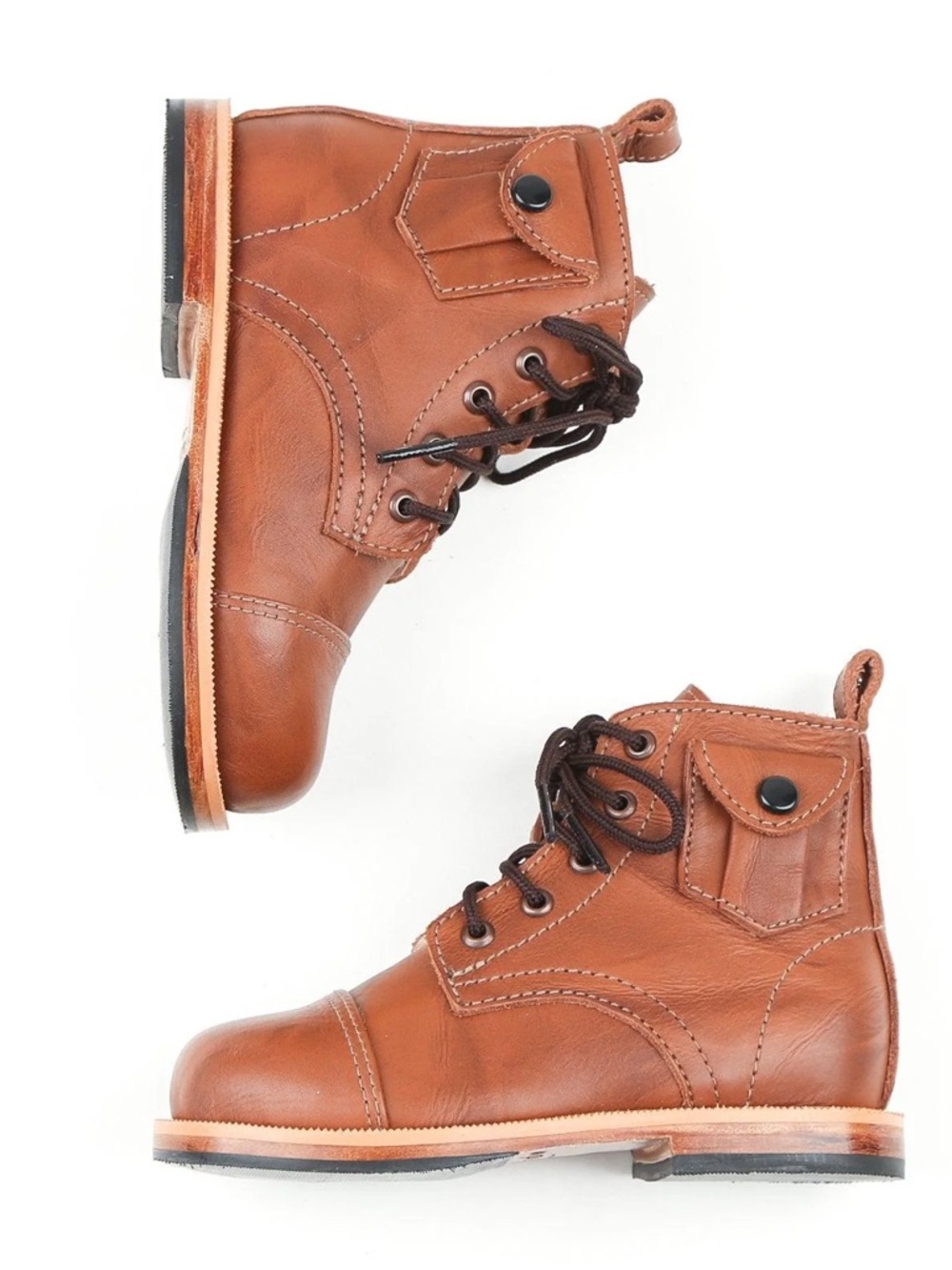 Mikoleon Heirloom Classic Brown Boots EU Size 20 | Toddler 4.5-5